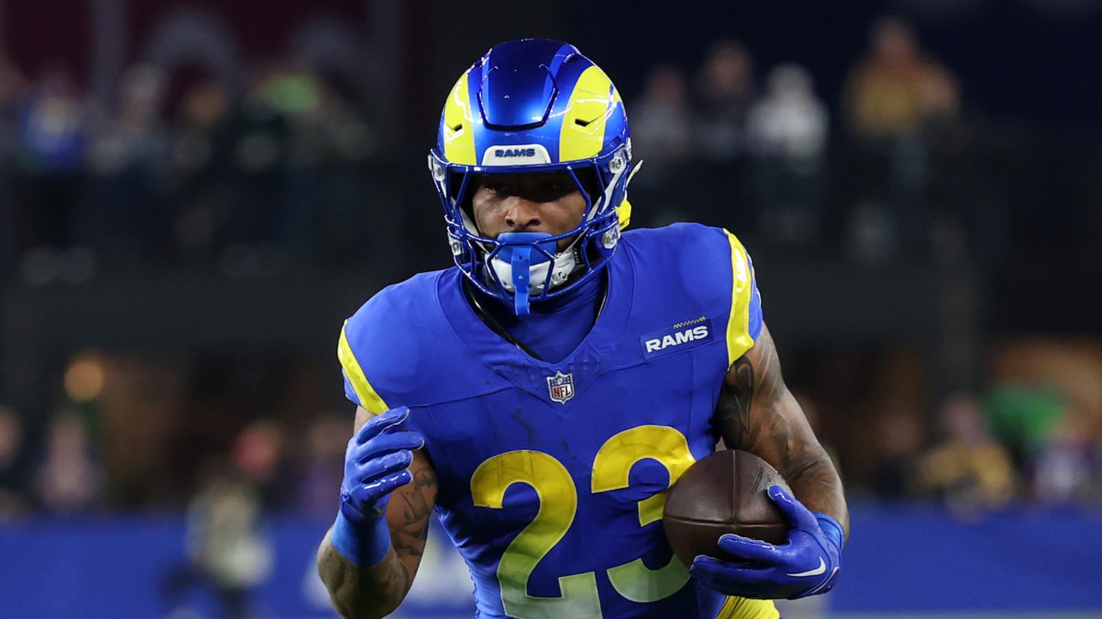 Rams’ Kyren Williams makes big mistake against Eagles