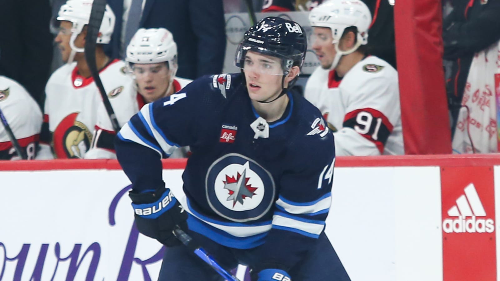 Winnipeg Jets defenseman to miss time with ankle infection