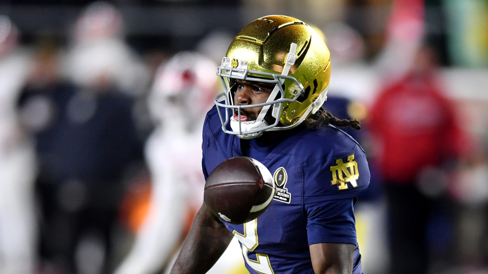 Watch: Notre Dame returns second half kickoff for touchdown