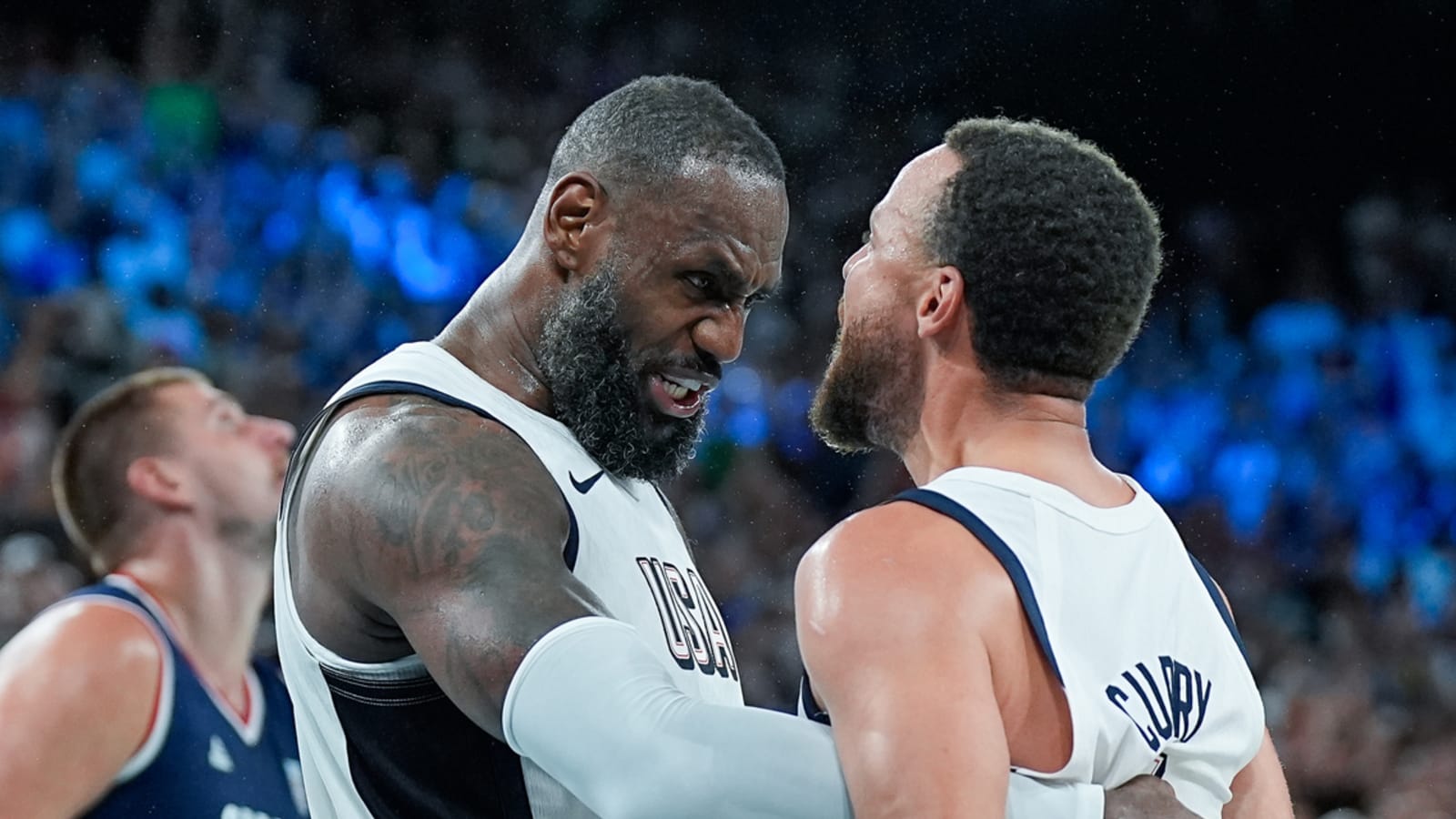 Team USA escapes Serbia's upset bid thanks to its old stars