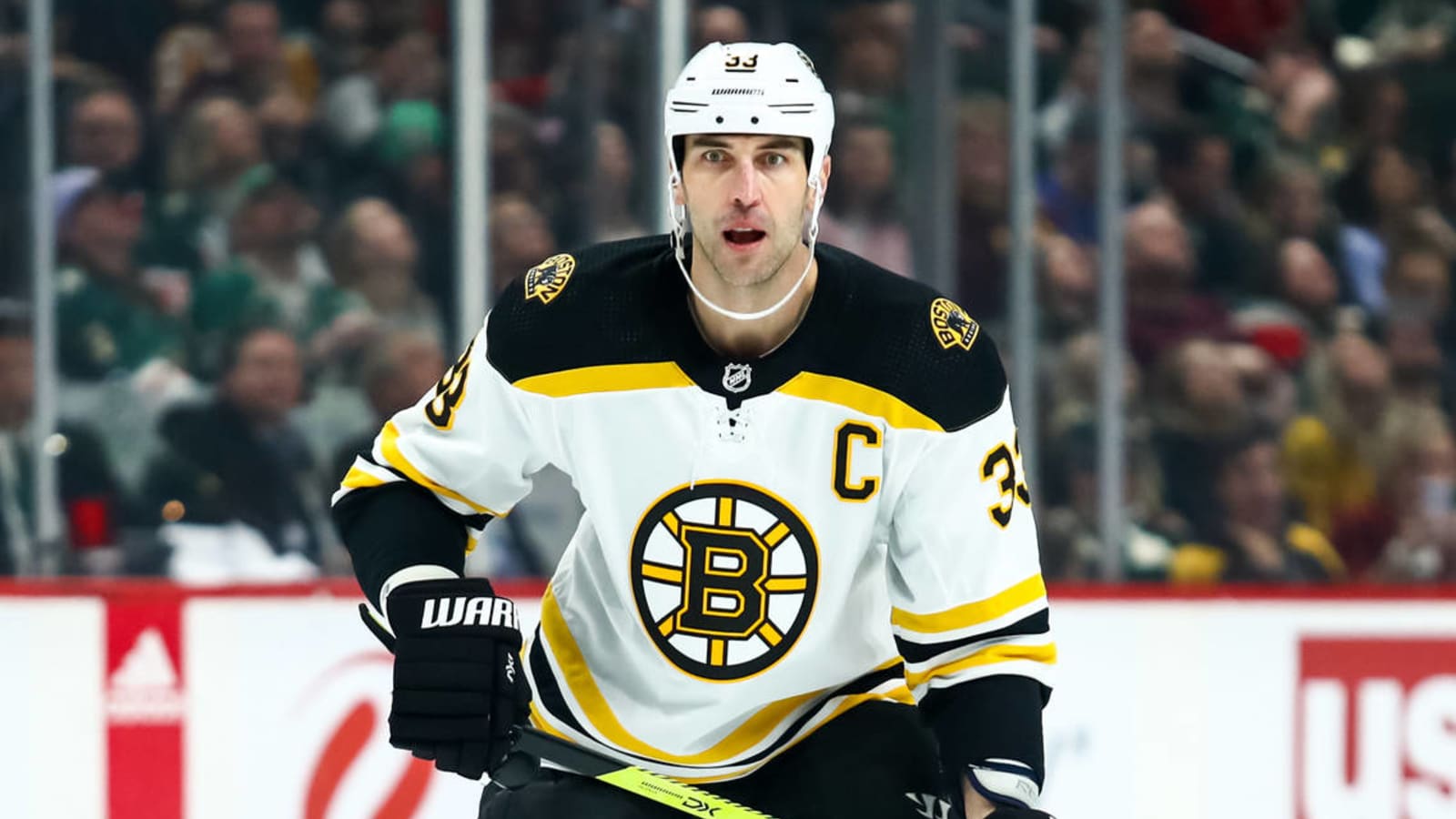 BRUINS: Captain Zdeno Chara ready for at least one more season.