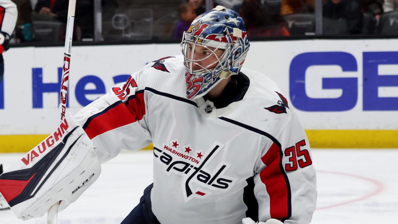 Capitals goalie Darcy Kuemper day-to-day with upper-body injury