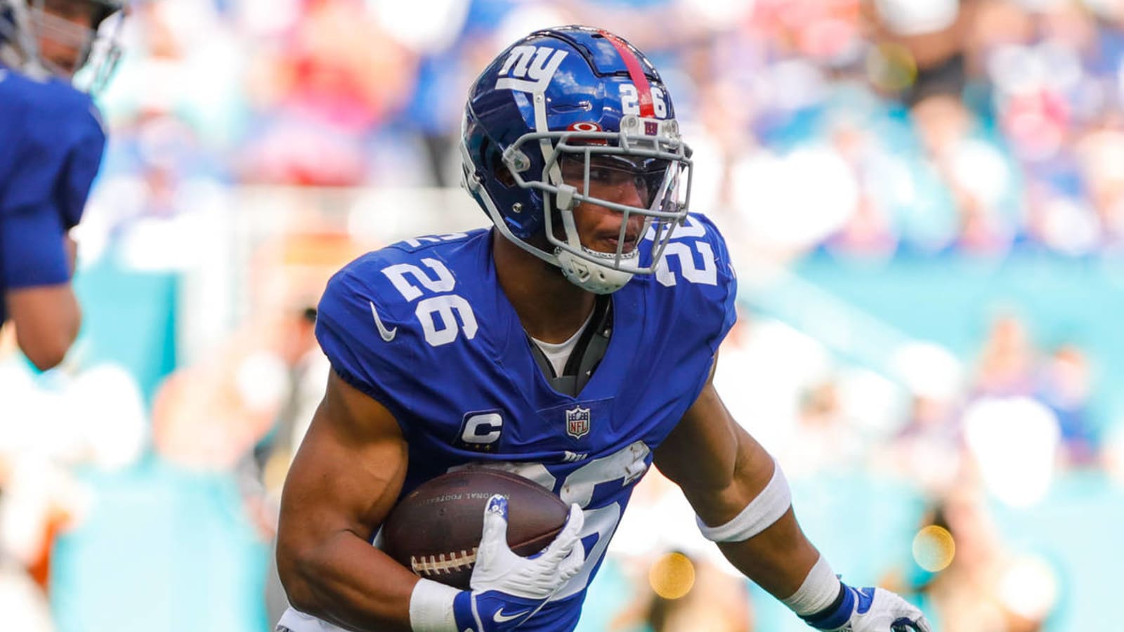 Giants RB Saquon Barkley dealing with new ankle injury?