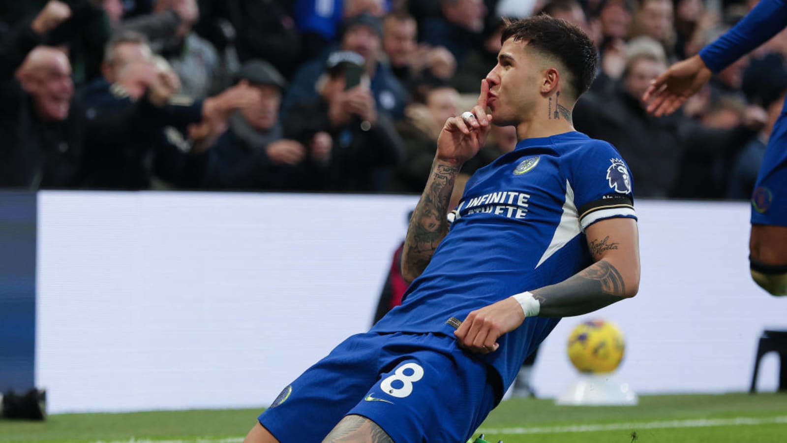 Enzo Fernandez Scores First Two EPL Goals As 10-Man Chelsea Beat Brighton