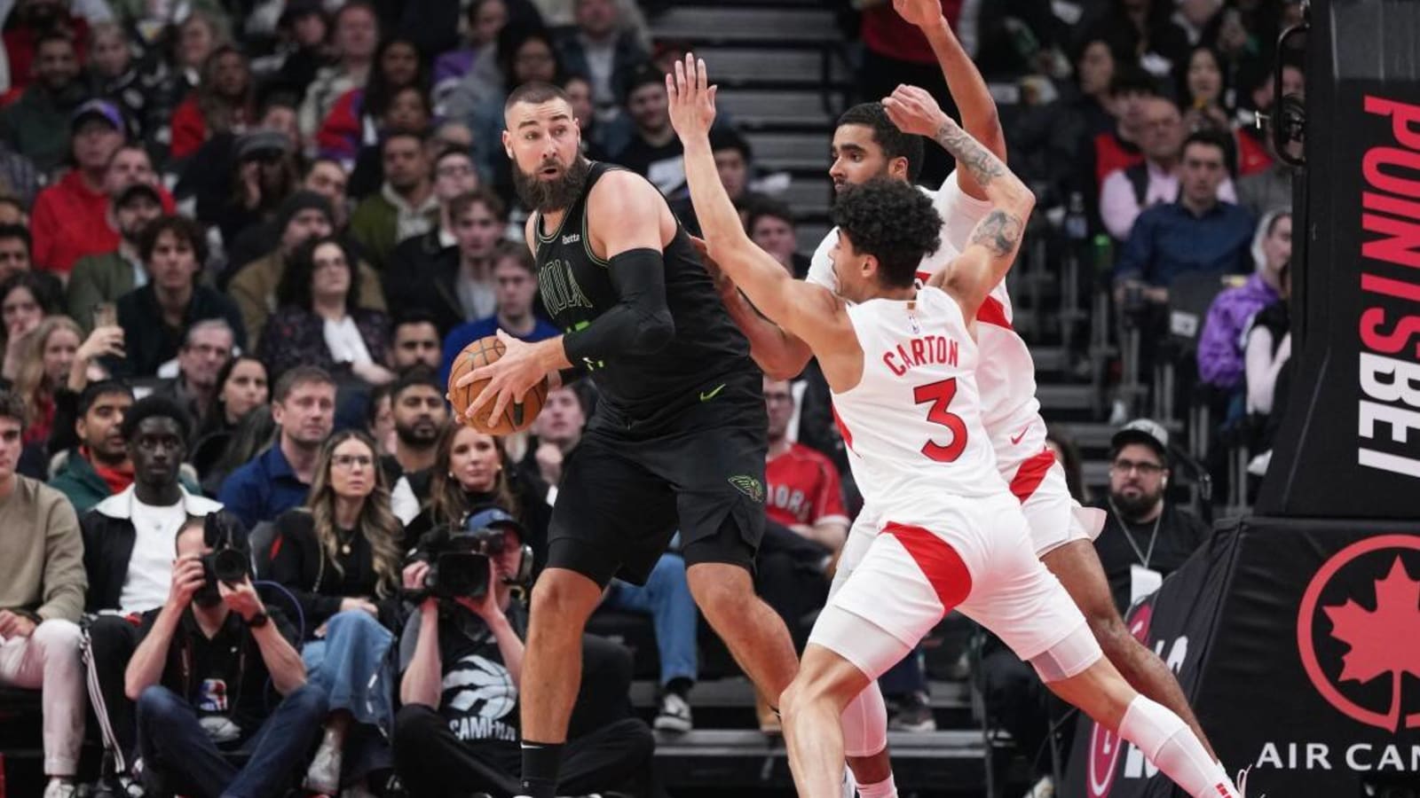 Uncompetitive Raptors Embarrassed in Loss to Pelicans