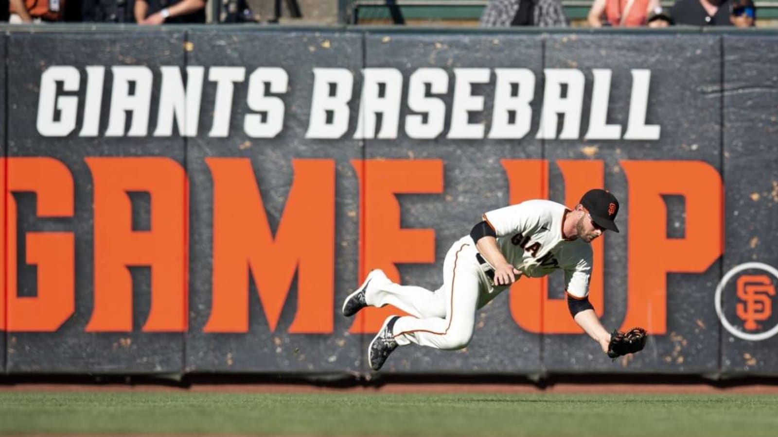 Watch: Austin Slater Makes Game-Saving Sliding Catch in Giants 6-3 Win