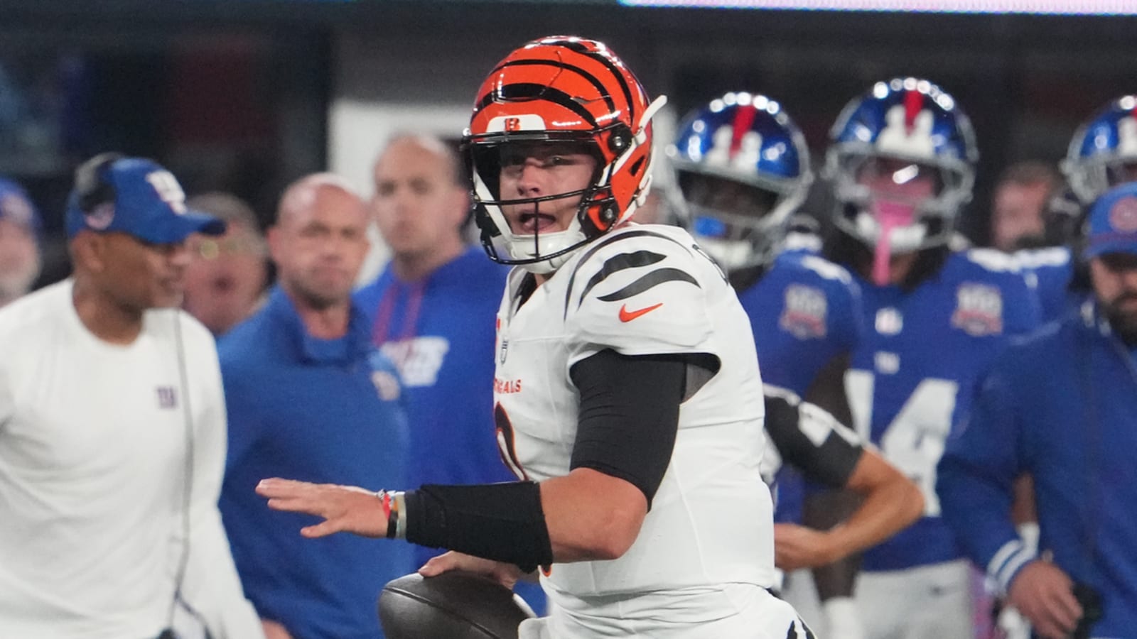 Watch: Joe Burrow stuns Giants with longest TD run of career