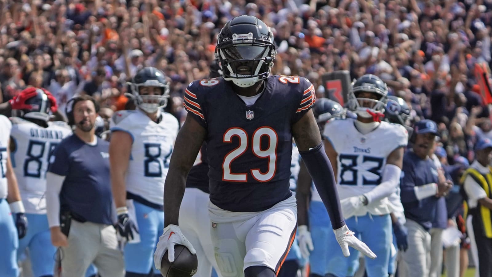 Bears make change in secondary following loss to Commanders