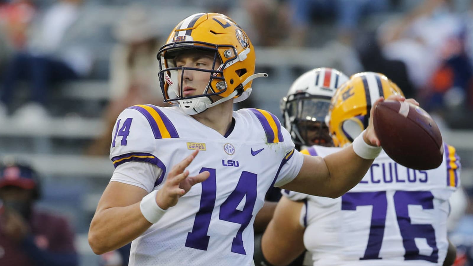 Brad Johnson in attendance as son Max starts for LSU