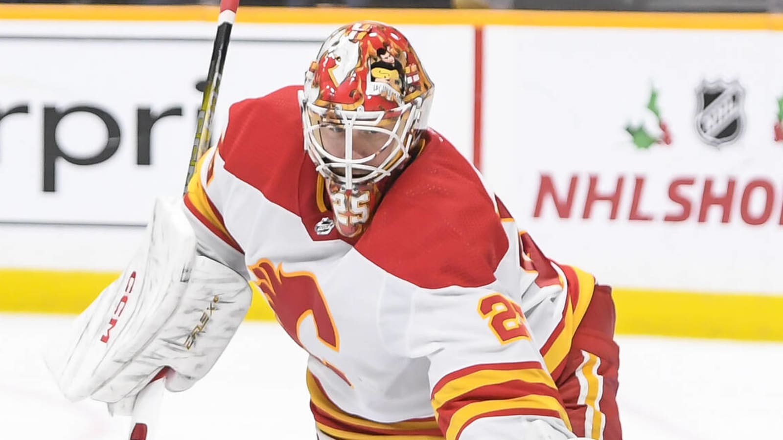 Flames activate top goaltender