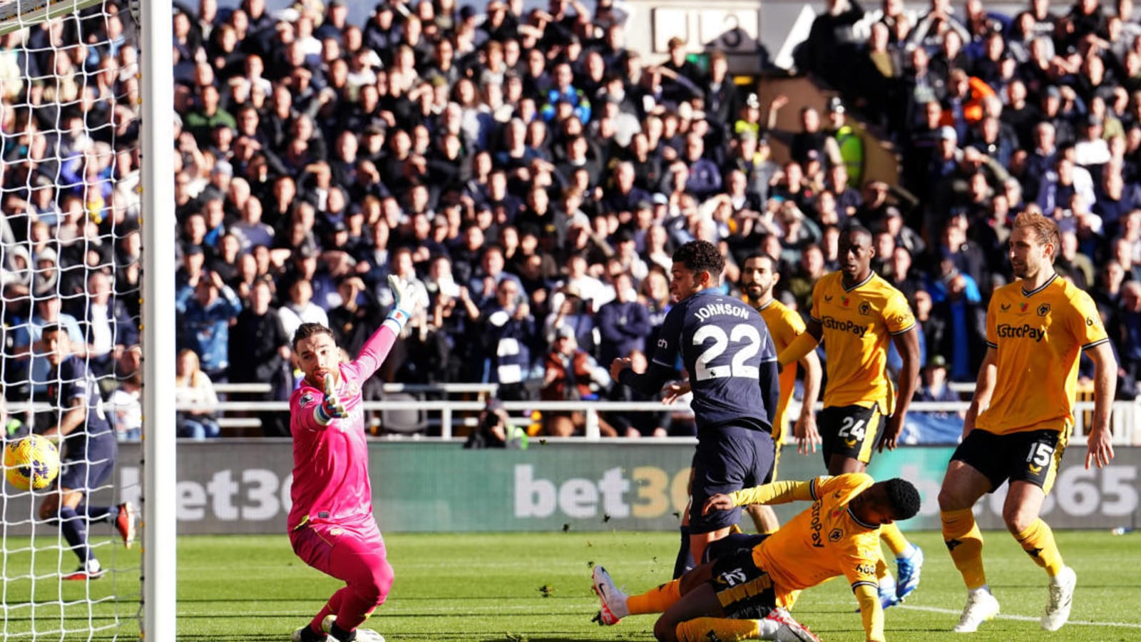 Brennan Johnson Scores First Tottenham Goal In Dramatic Loss At Wolves