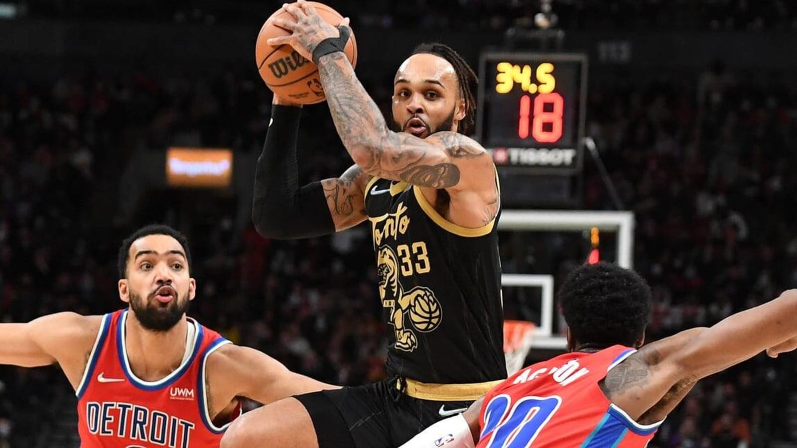 Raptors Rule Out Gary Trent Jr Fred Vanvleet Vs Pistons Yardbarker