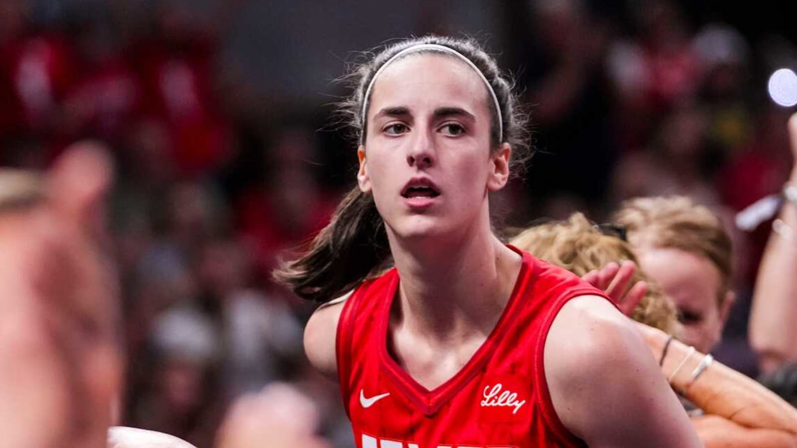 Watch: Clark rebounds from injury scare as Fever squash Dream