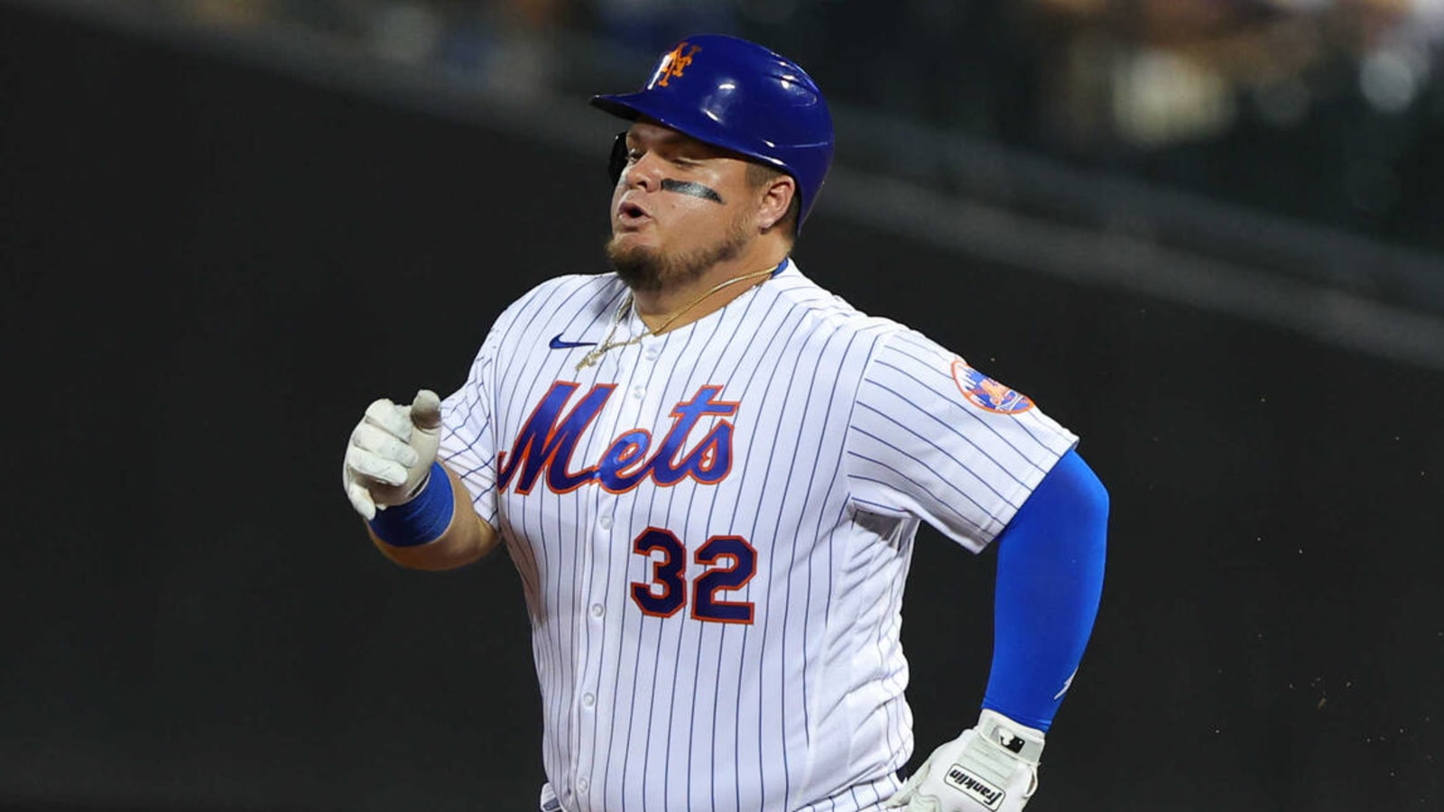 Mets' Daniel Vogelbach channels inner Edwin Diaz with epic walk-up song
