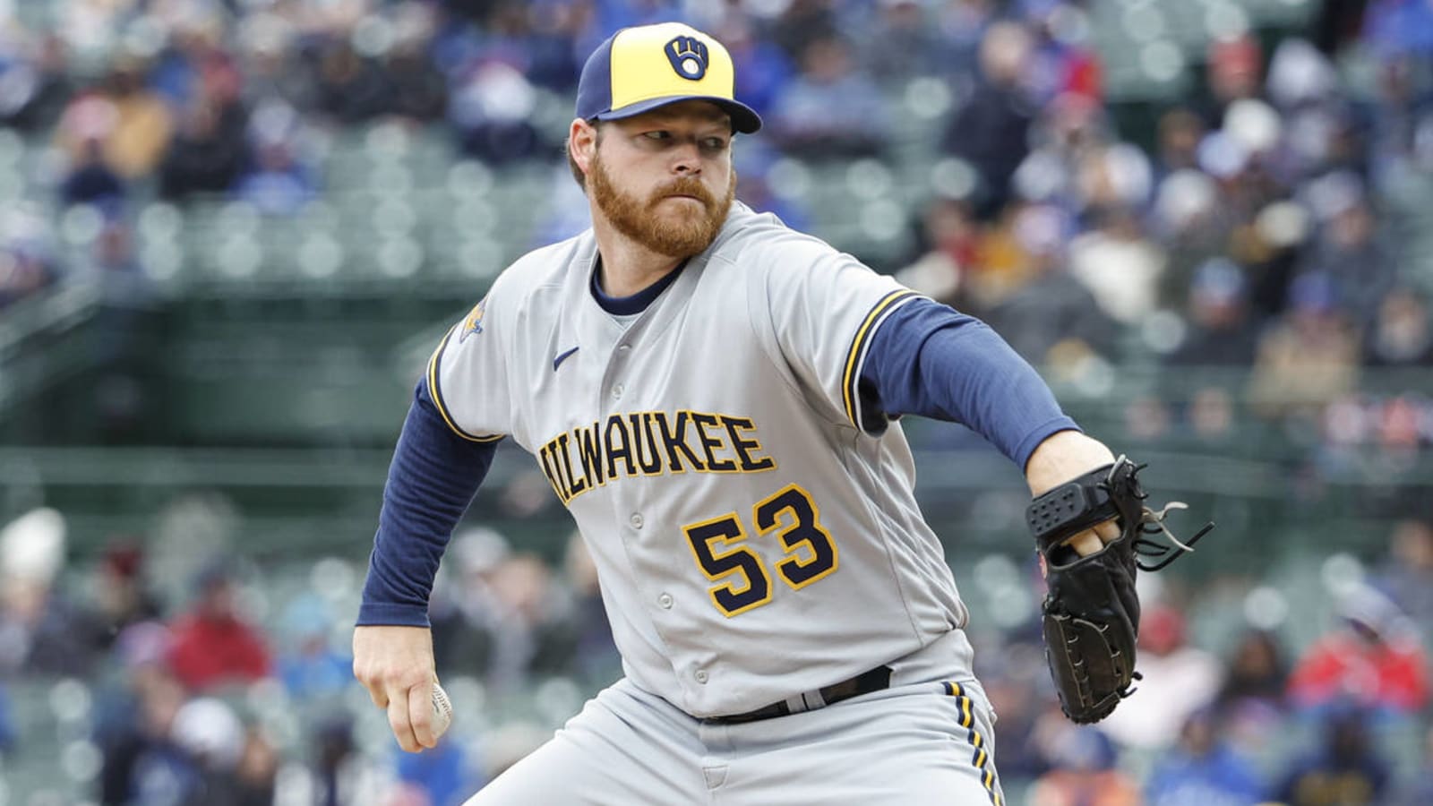 Brandon Woodruff pitches seven scoreless innings to lift Brewers