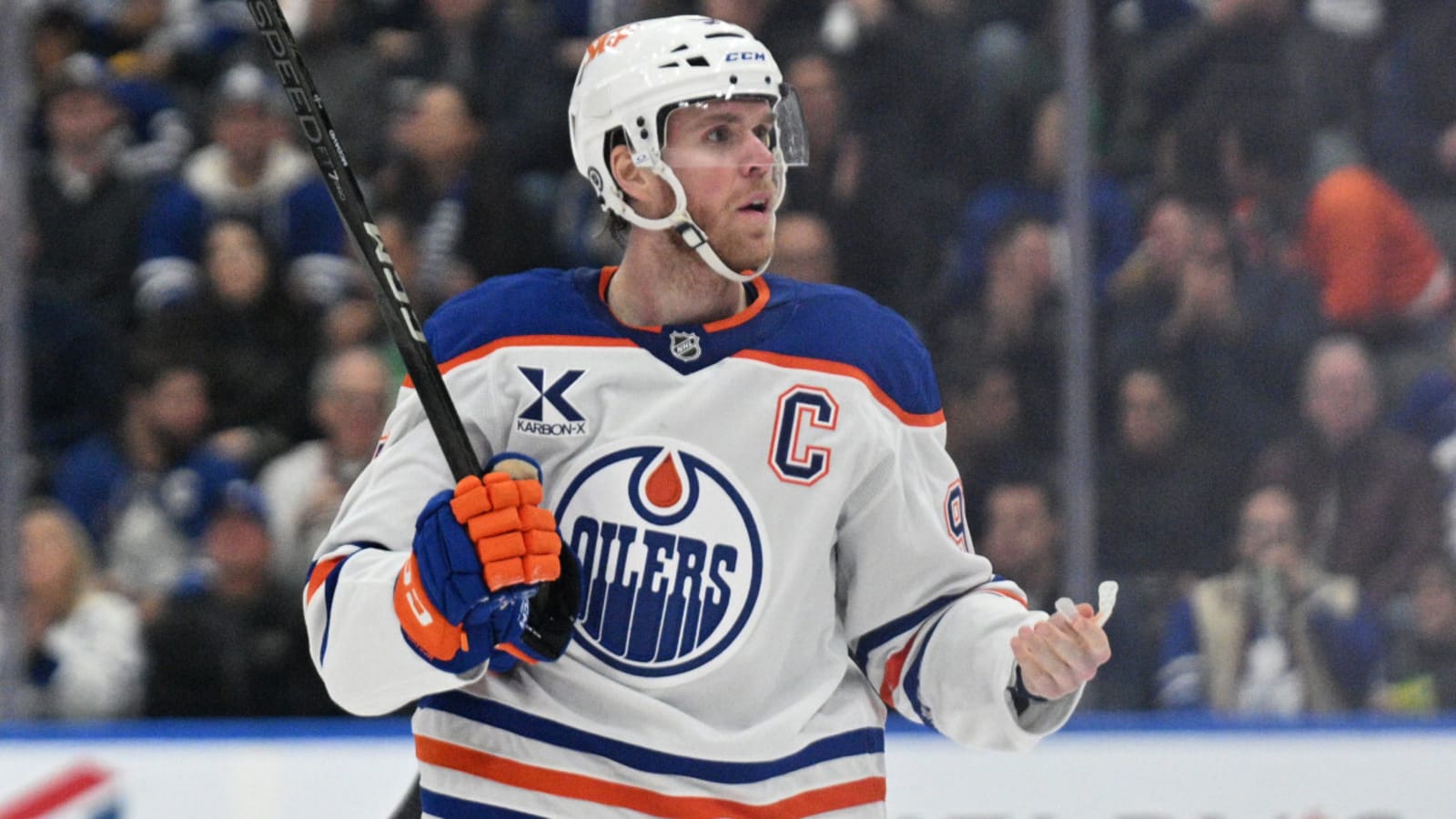 Oilers' Connor McDavid Facing Suspension After 'Brutal' Cross-Check
