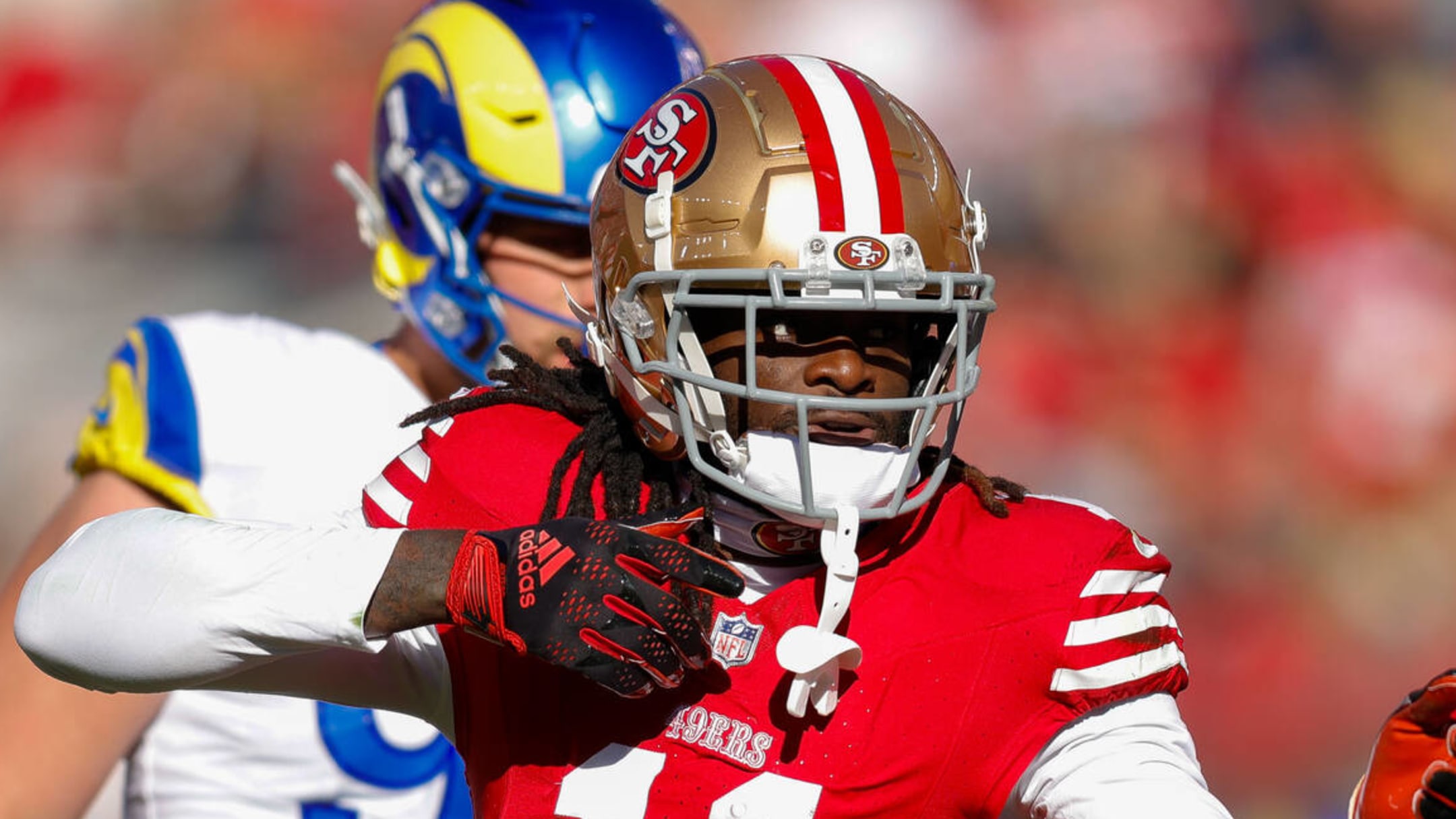 49ers WR Brandon Aiyuk is earning respect and focus from opponents