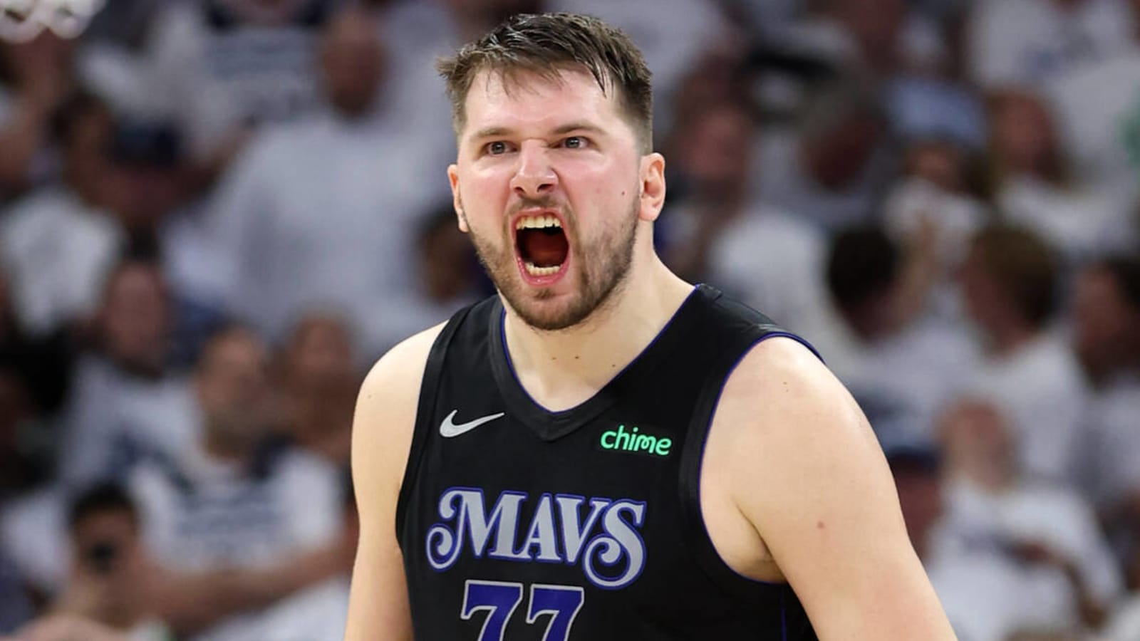 Luka Doncic jokes about what he told Rudy Gobert after Game 2 dagger