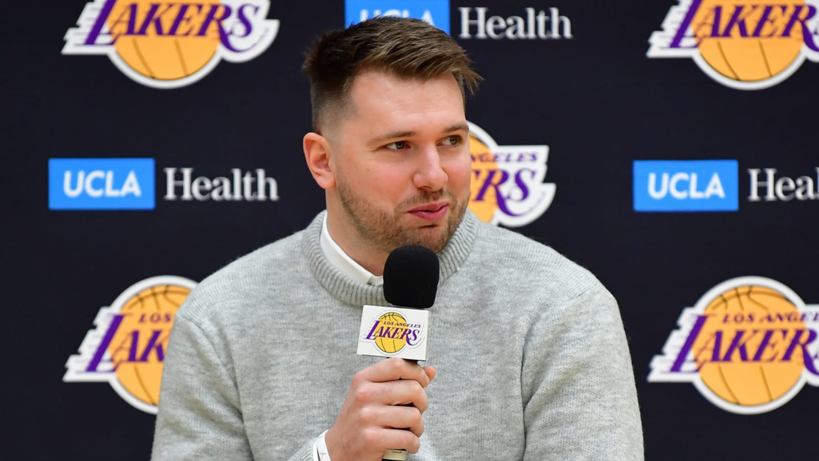 Luka Doncic's first Lakers news conference sheds light on shocking trade