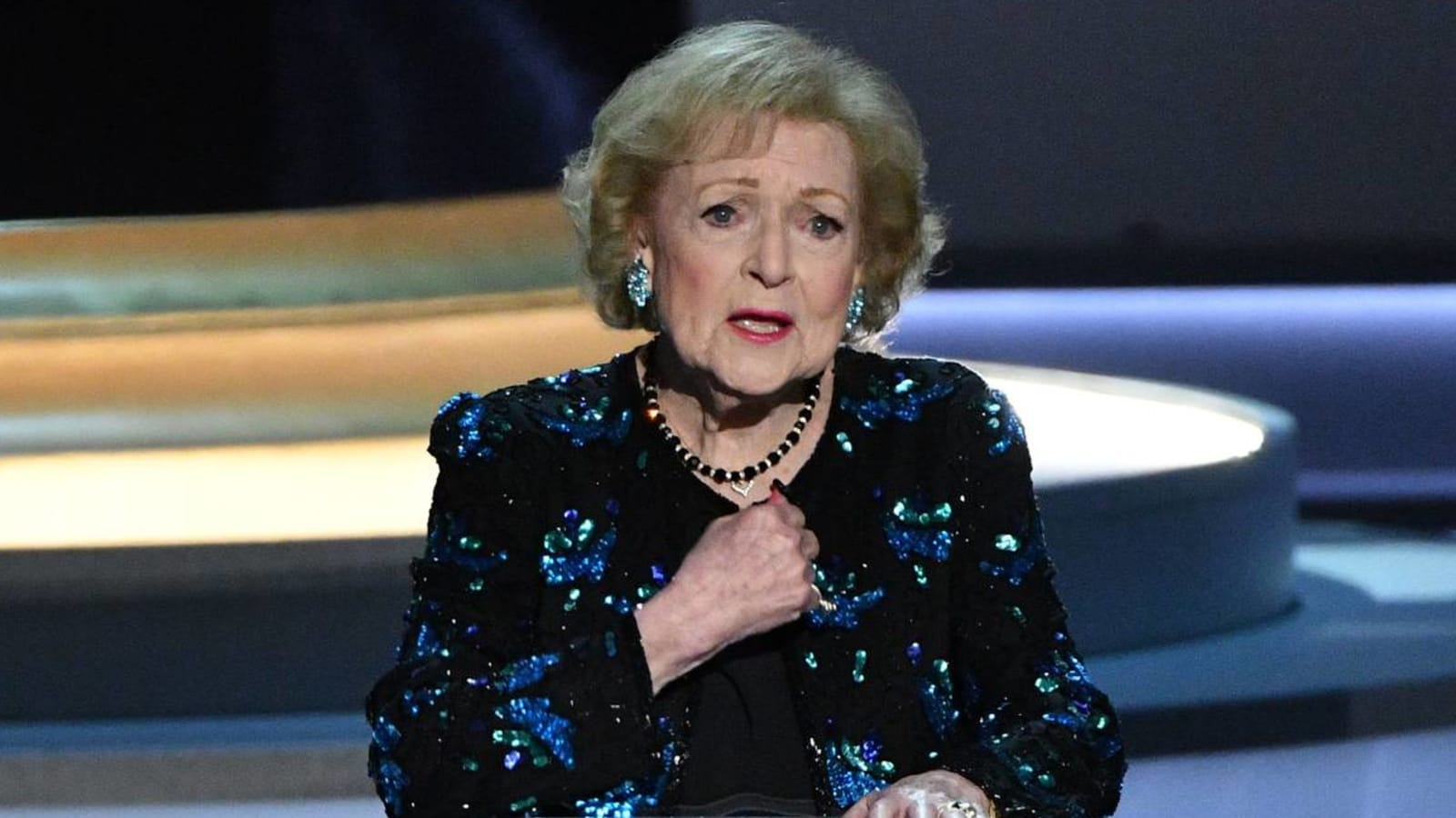 Emily Osment on working with Betty White: 'She's got a mouth on her'