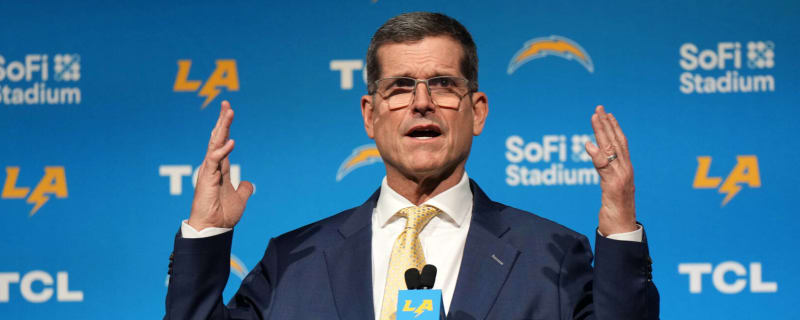 Chargers' RB addition shows Harbaugh's serious about rushing attack