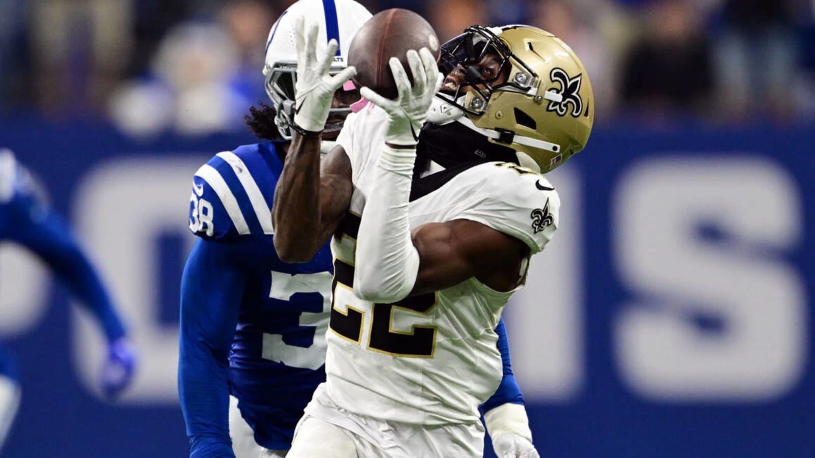 New Orleans Saints WR Rashid Shaheed chooses a side during Kendrick Lamar-Drake disses