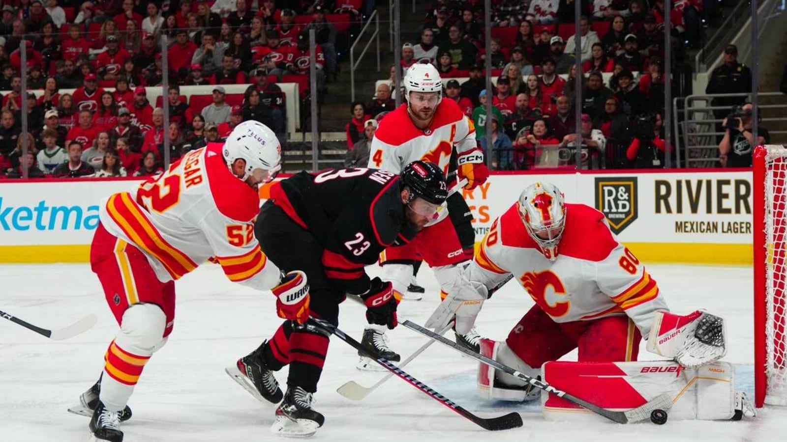 Flames vanquished by Hurricanes