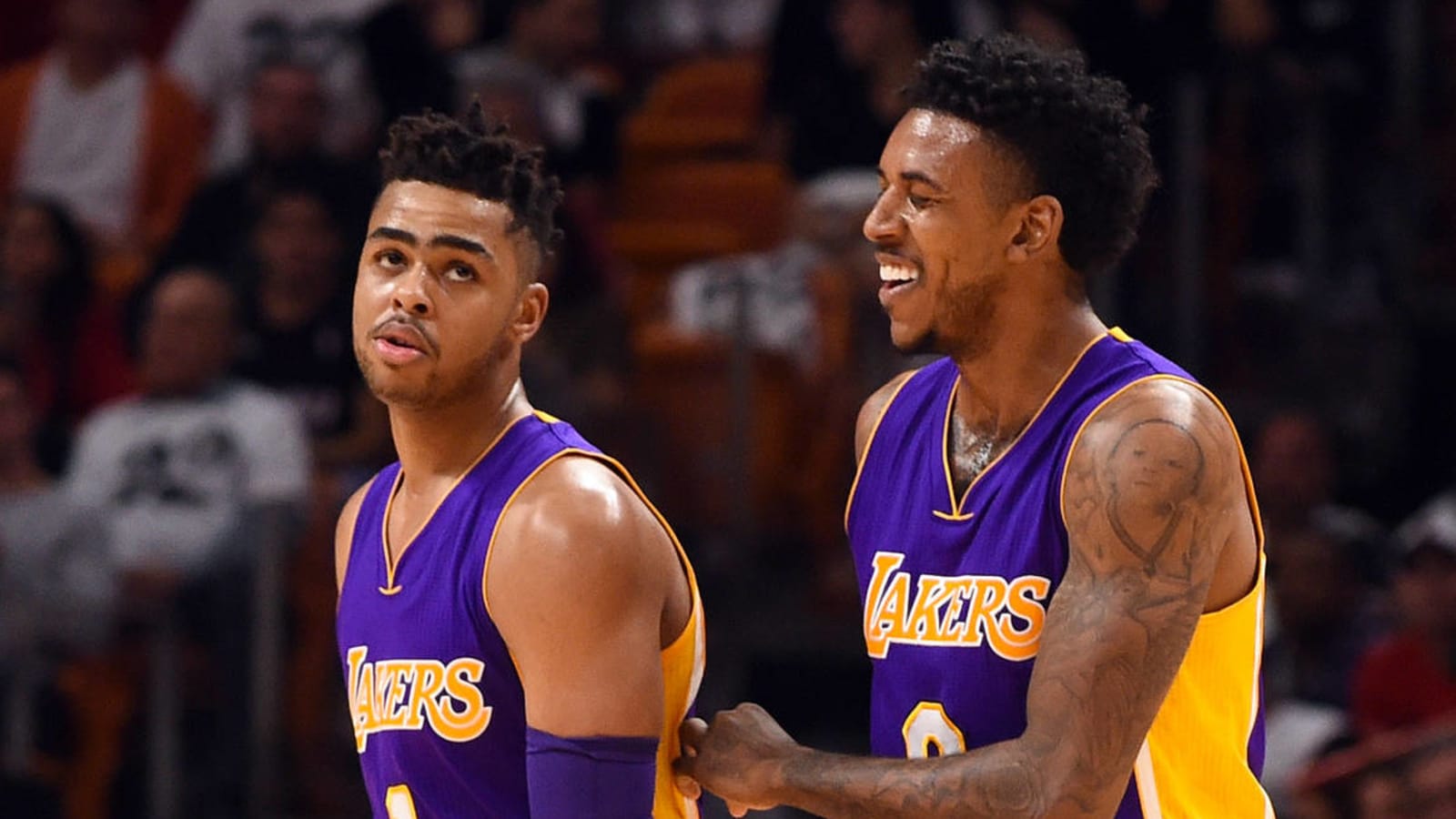 The D'Angelo Russell vs. Nick Young feud, explained 