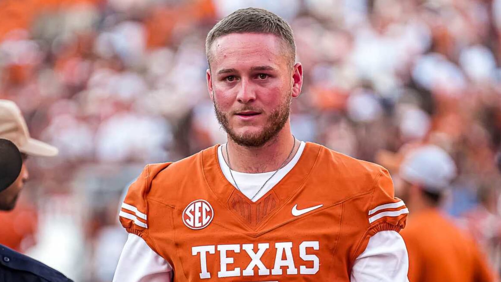 Quinn Ewers’ status for Texas-Oklahoma game revealed