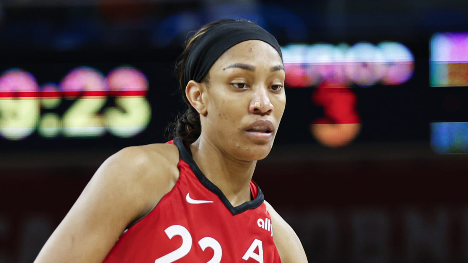 Did Aces players have unique way of protesting A'ja Wilson not winning DPOY?