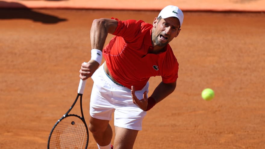  Novak Djokovic takes a wildcard entry into the Geneva Open ahead of his title defence at Roland Garros