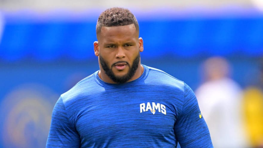 Los Angeles Rams' Aaron Donald Has A Sack Of Treats For Miami Dolphins  Rookie Tua Tagovailoa