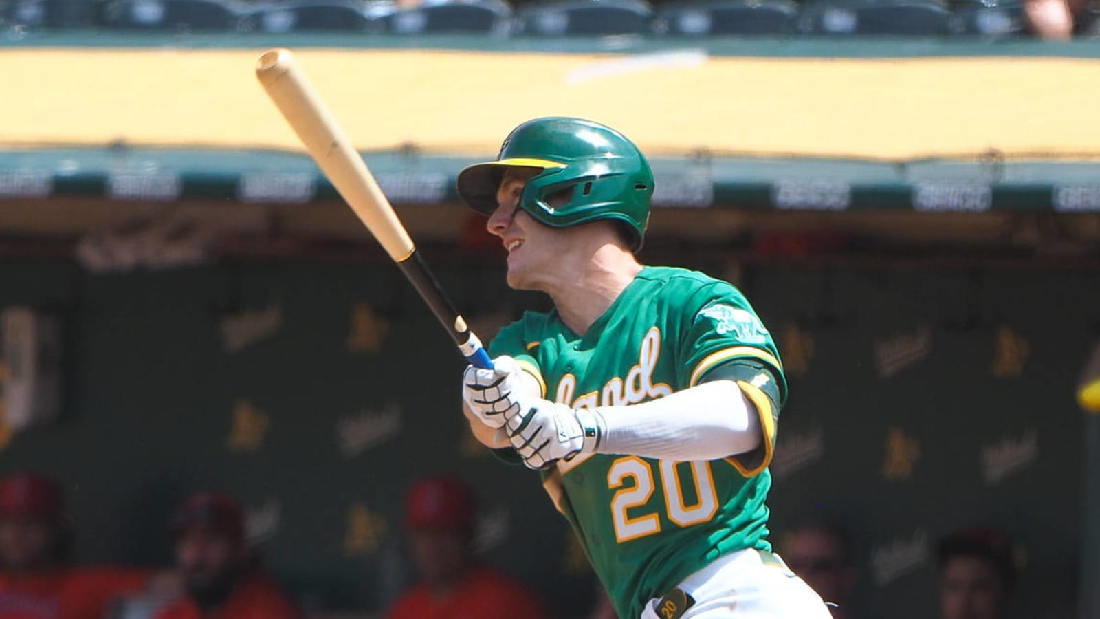 Athletics' Mark Canha to undergo MRI on left hip