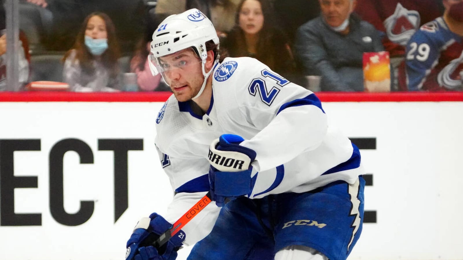 Brayden Point to return from injury Game 1 vs. Avalanche