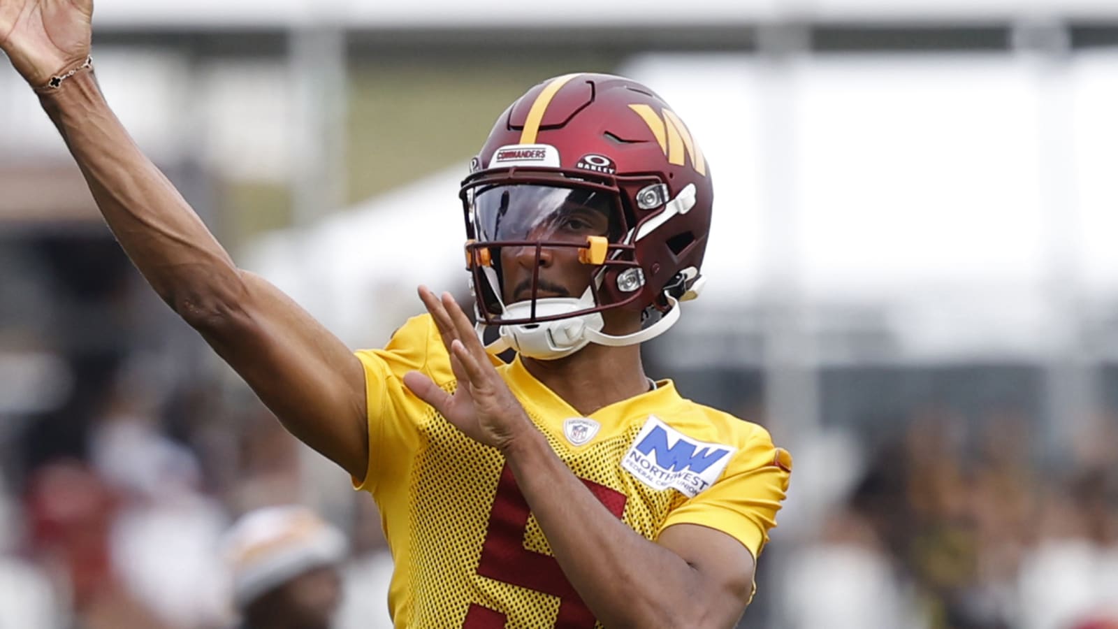 Commanders in 'no rush' to name Jayden Daniels starting QB