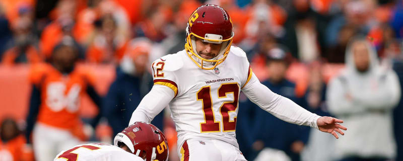 WFT signs kicker Joey Slye, releases Chris Blewitt