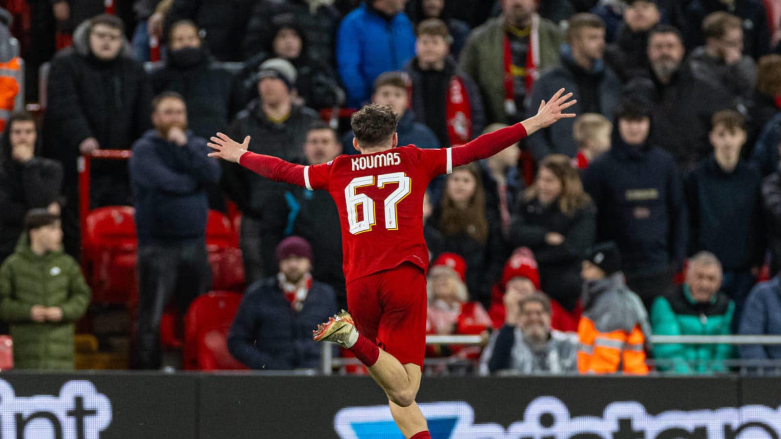 Watch Liverpool Teenager Lewis Koumas Score Debut Goal Against Southampton