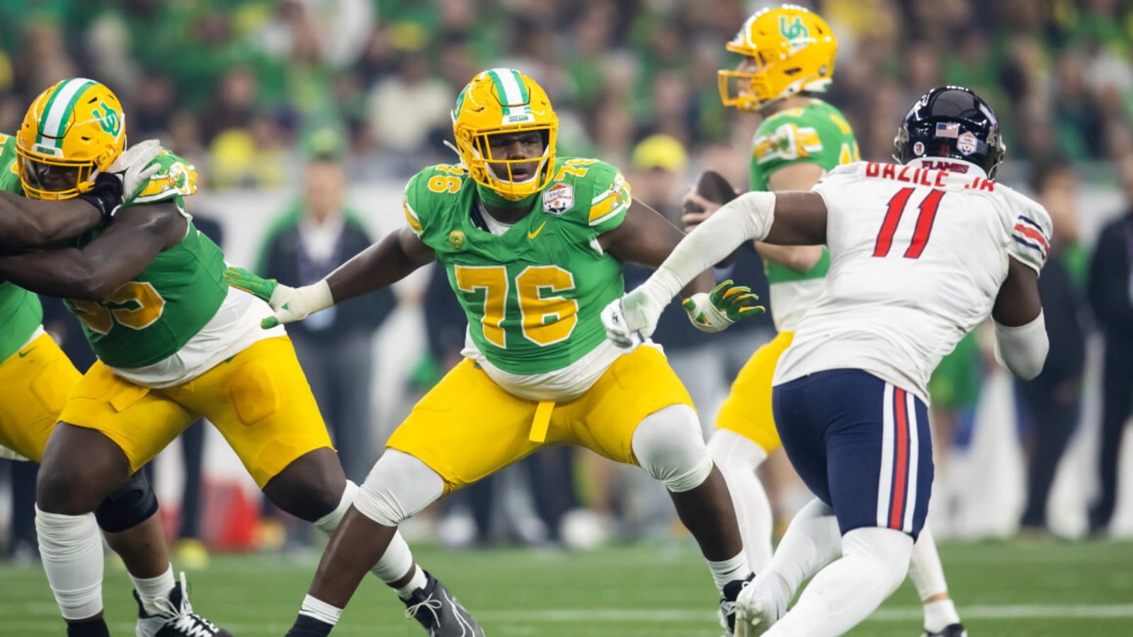 Oregon OT Josh Conerly Jr. 2025 NFL Draft Profile