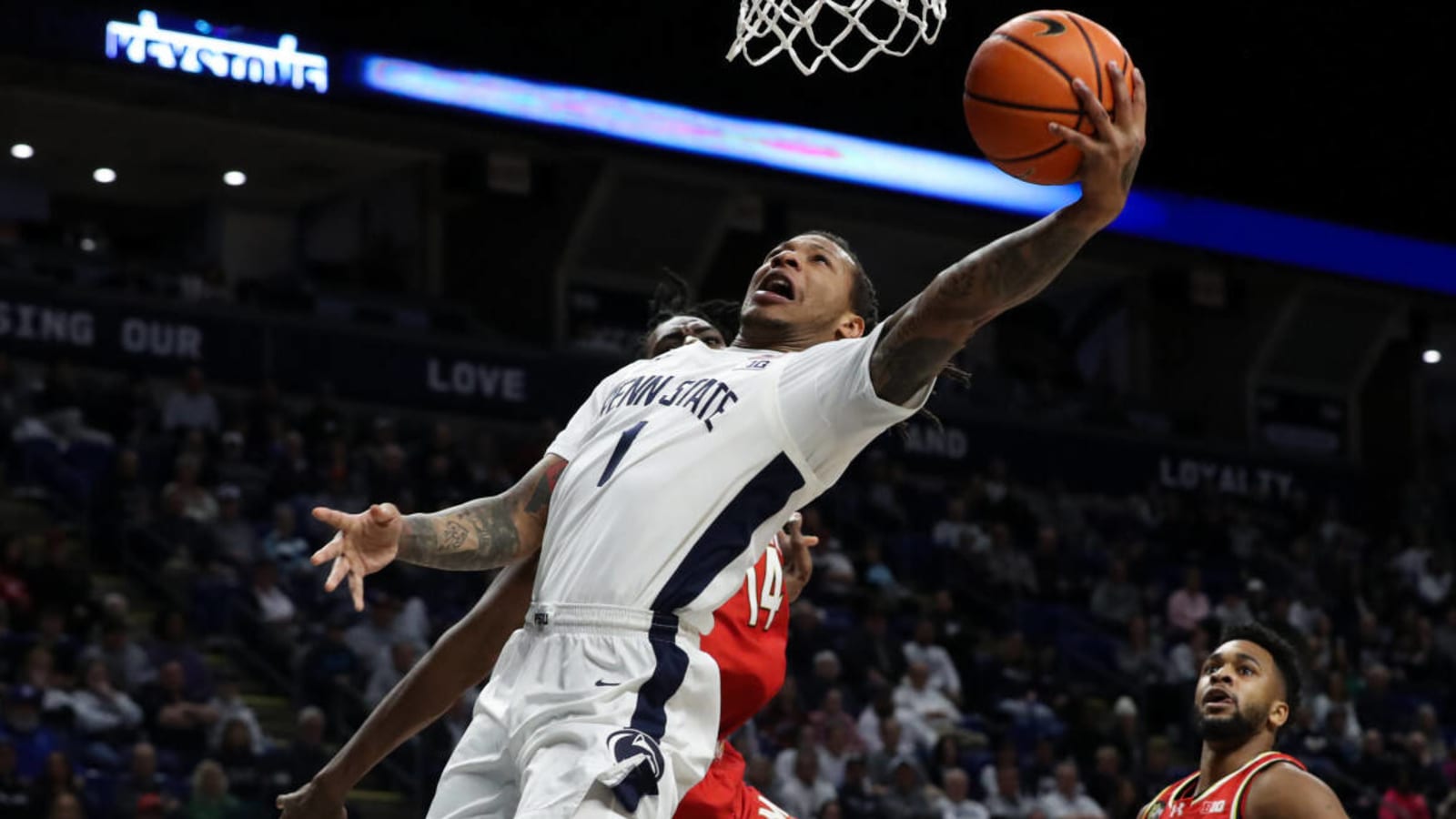 Ace Baldwin Jr. Leads Penn State Past Maryland in Big Ten Home Finale