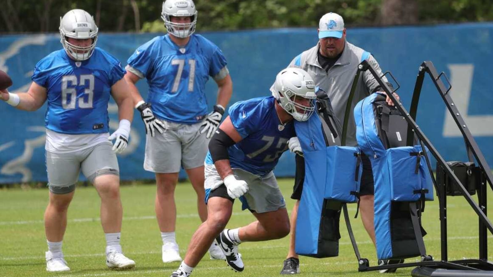 It seems the Lions may not value offensive line as much as some think they should