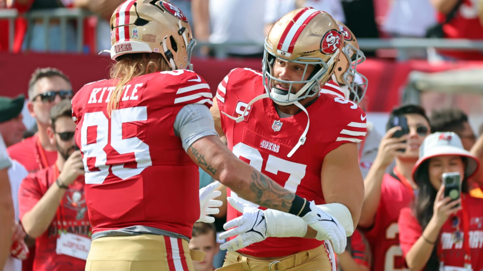 George Kittle Fires Back At Nick Bosa&#39;s Comments