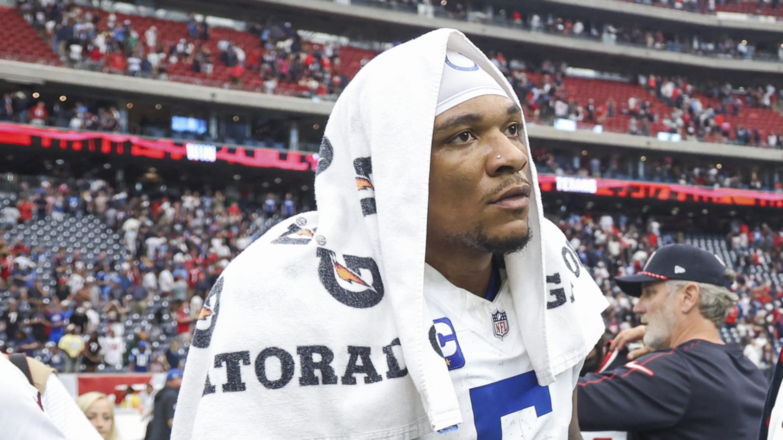Colts QB Anthony Richardson asked out briefly due to fatigue
