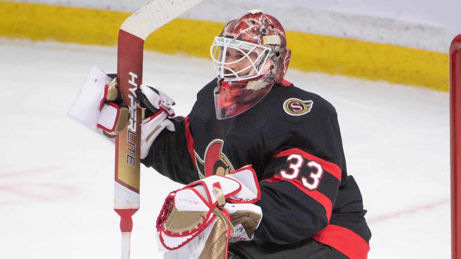 Senators' Cam Talbot to miss several weeks with mid-body injury