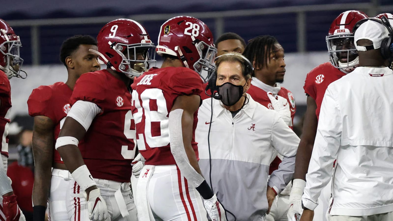 Saban gets unsportsmanlike conduct for sideline meltdown