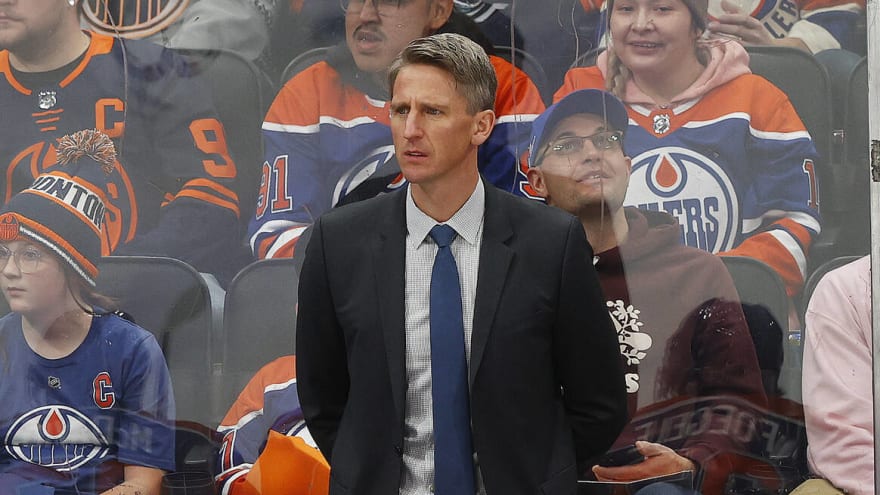 Oilers head coach Kris Knoblauch finishes fifth in Jack Adams Award voting