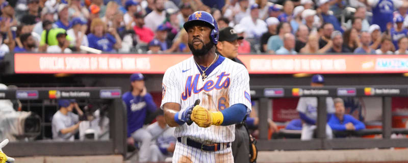 Starling Marte New York Mets Youth Royal Roster Name & Number T