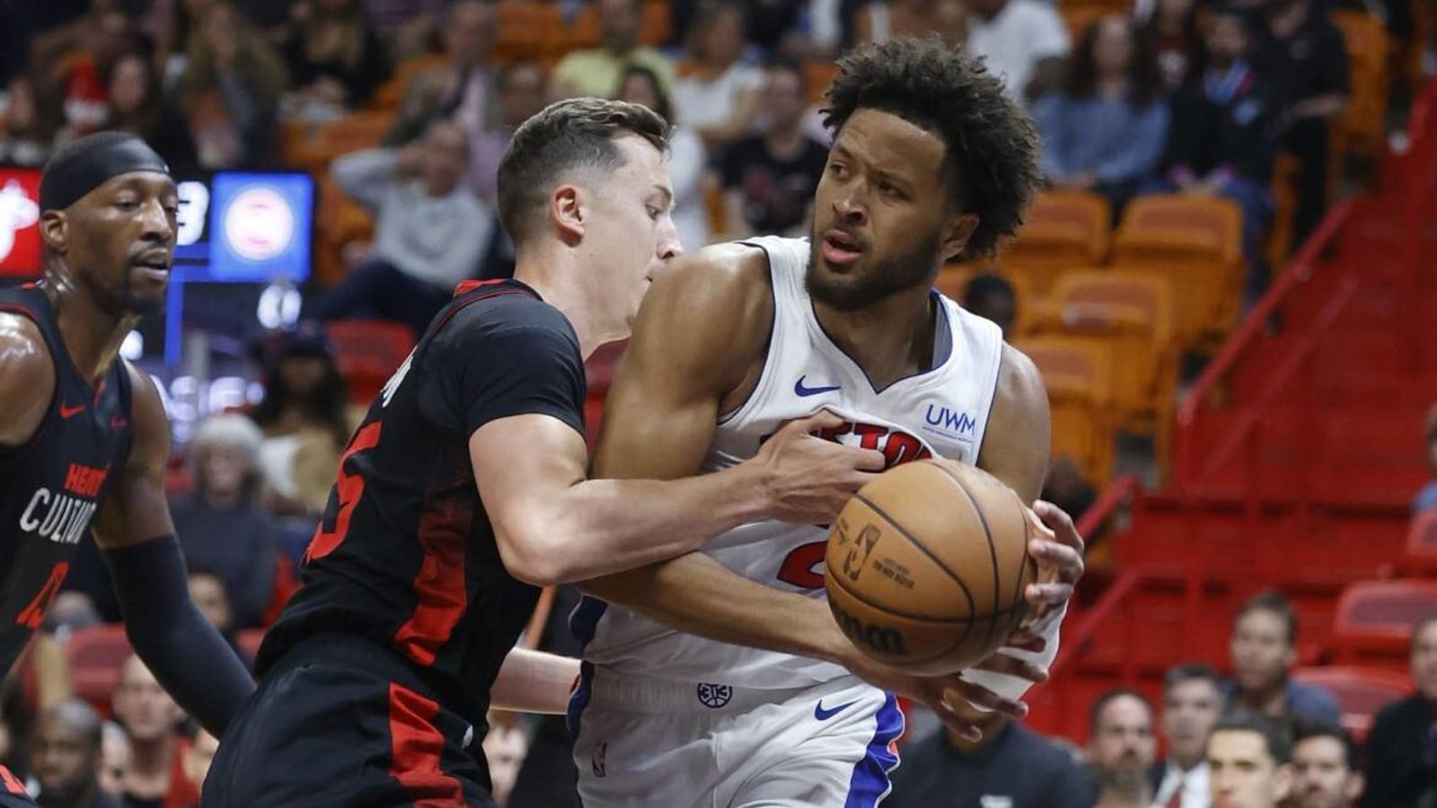 Pistons’ Cade Cunningham Throws Down Poster Dunk vs. Heat