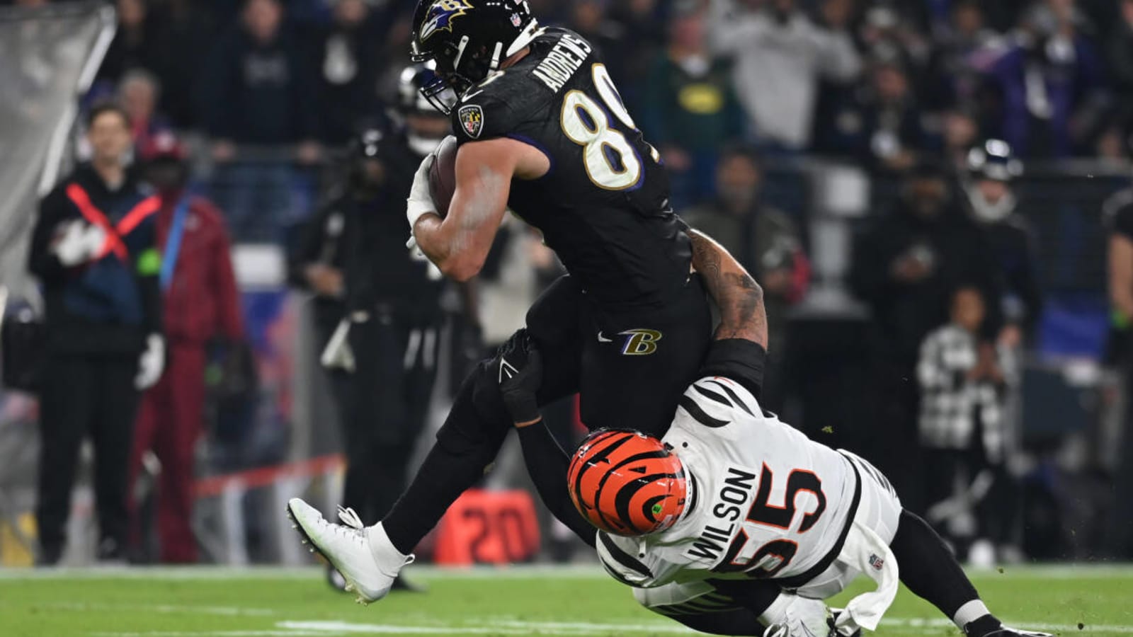 Myles Garrett defends Bengals&#39; Logan Wilson after Mark Andrews injury