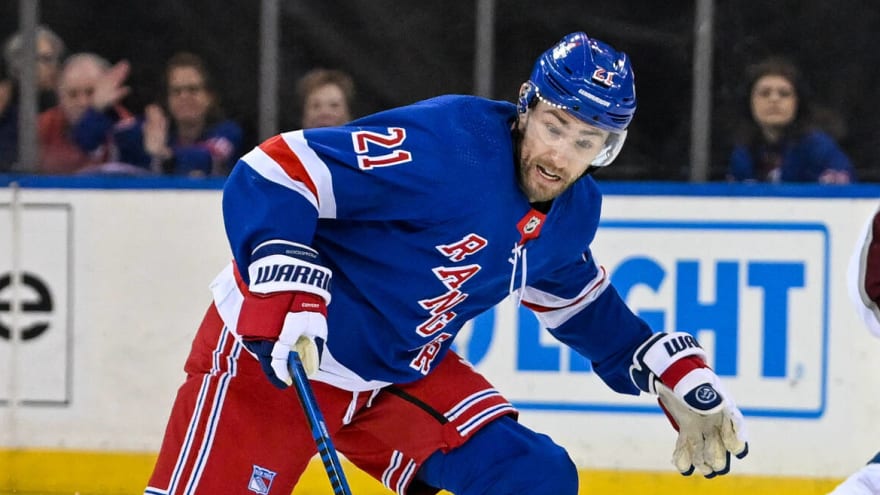 Rangers outlast Panthers in Game 2 to even series