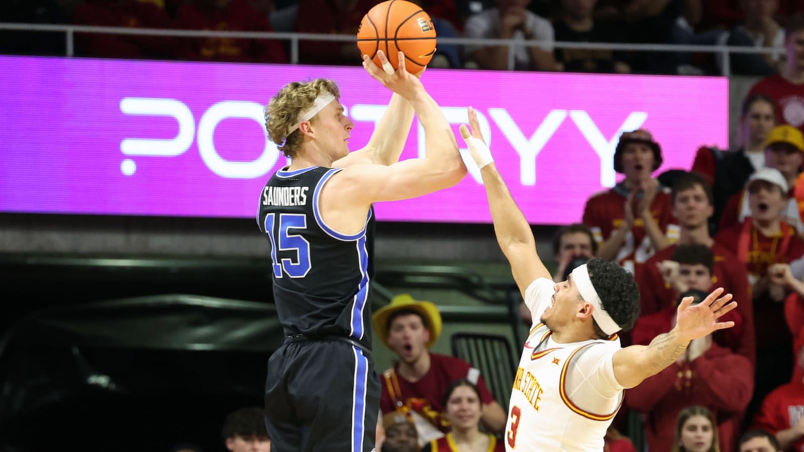 No. 23 BYU upsets No. 10 Iowa State in double-OT slugfest